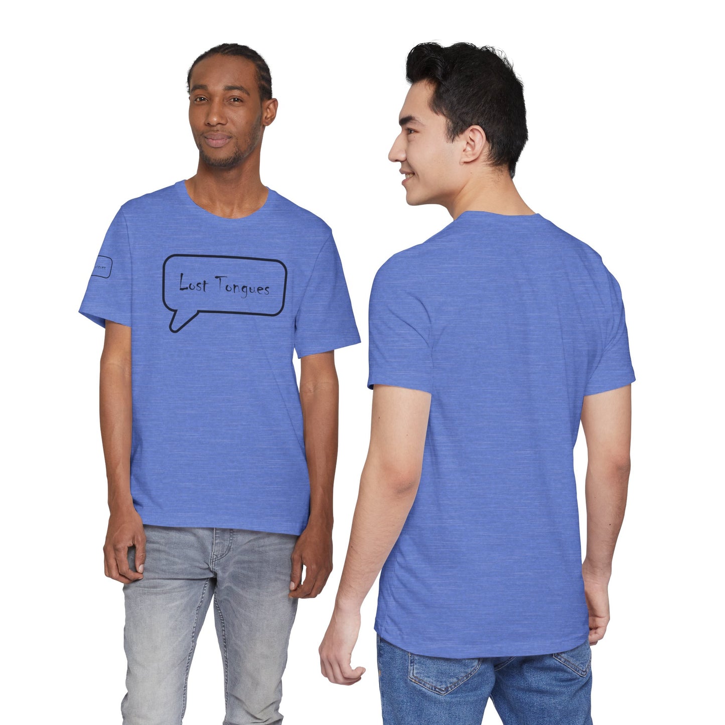 Lost Tongues Unisex Jersey Short Sleeve Tee