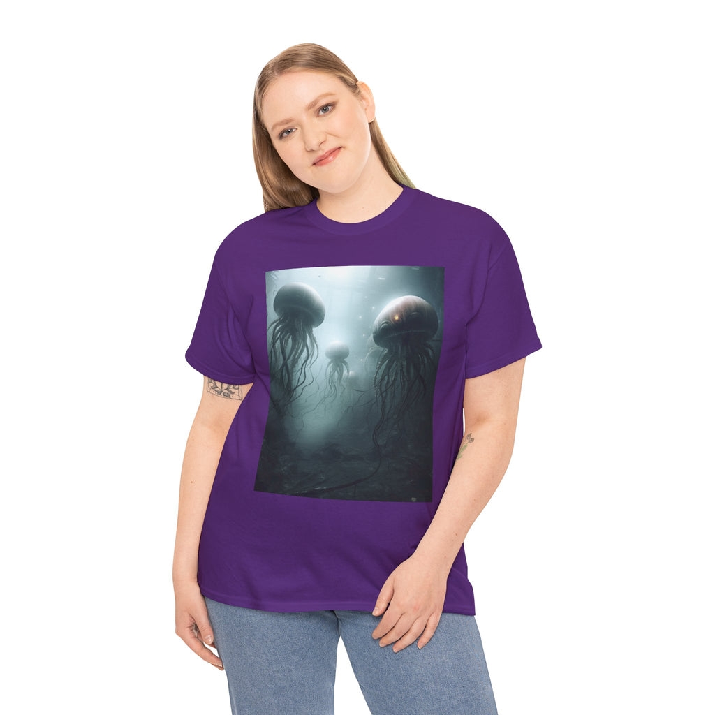 Alien Jellyfish Unisex Heavy Cotton Tee