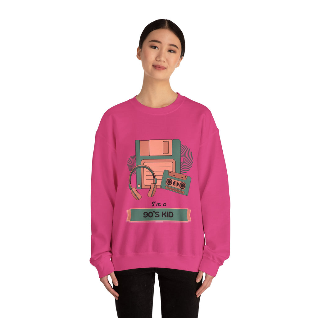 90s Kid Unisex Heavy Blend Crewneck Sweatshirt
