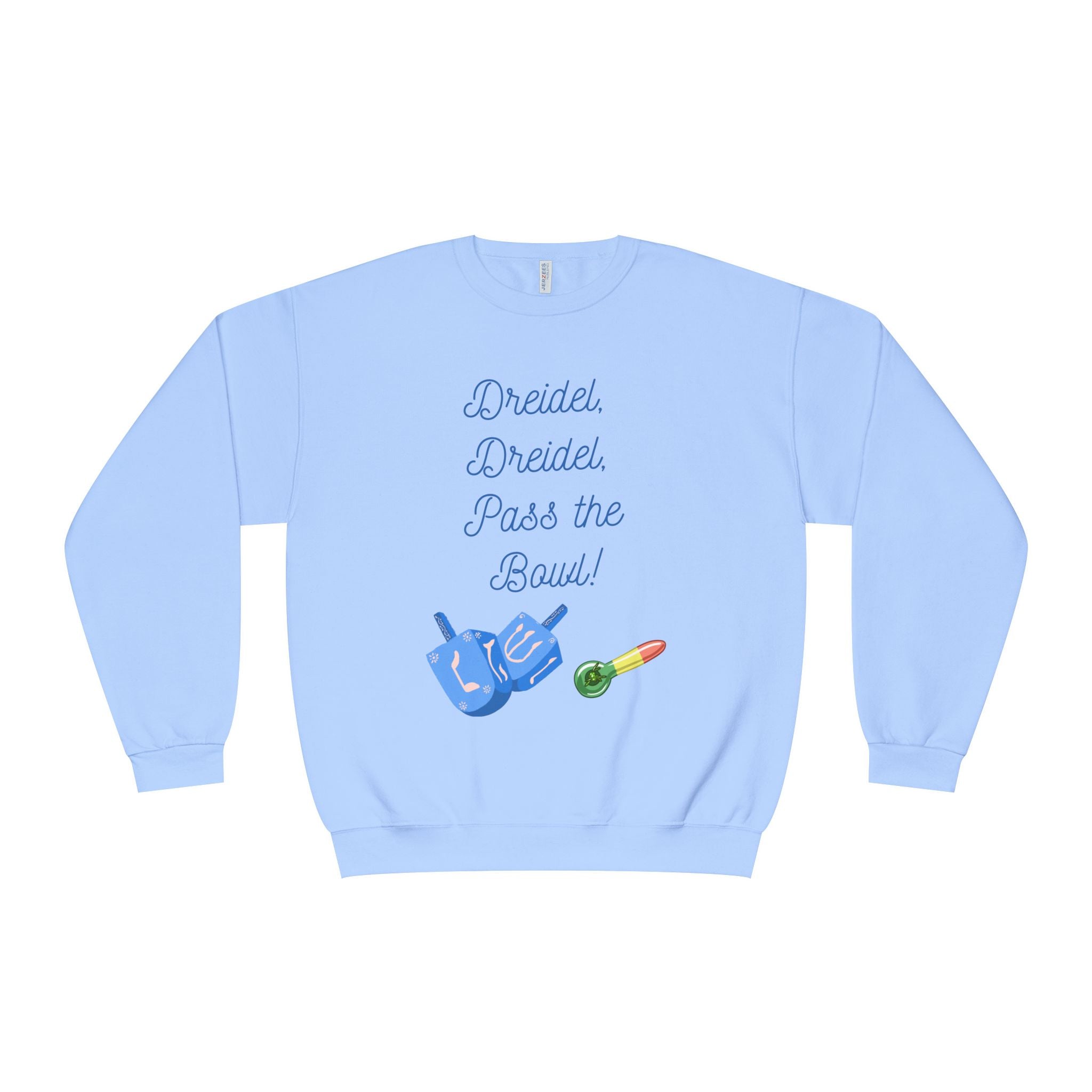 Dreidel Bowl Unisex NuBlend Crewneck Sweatshirt
