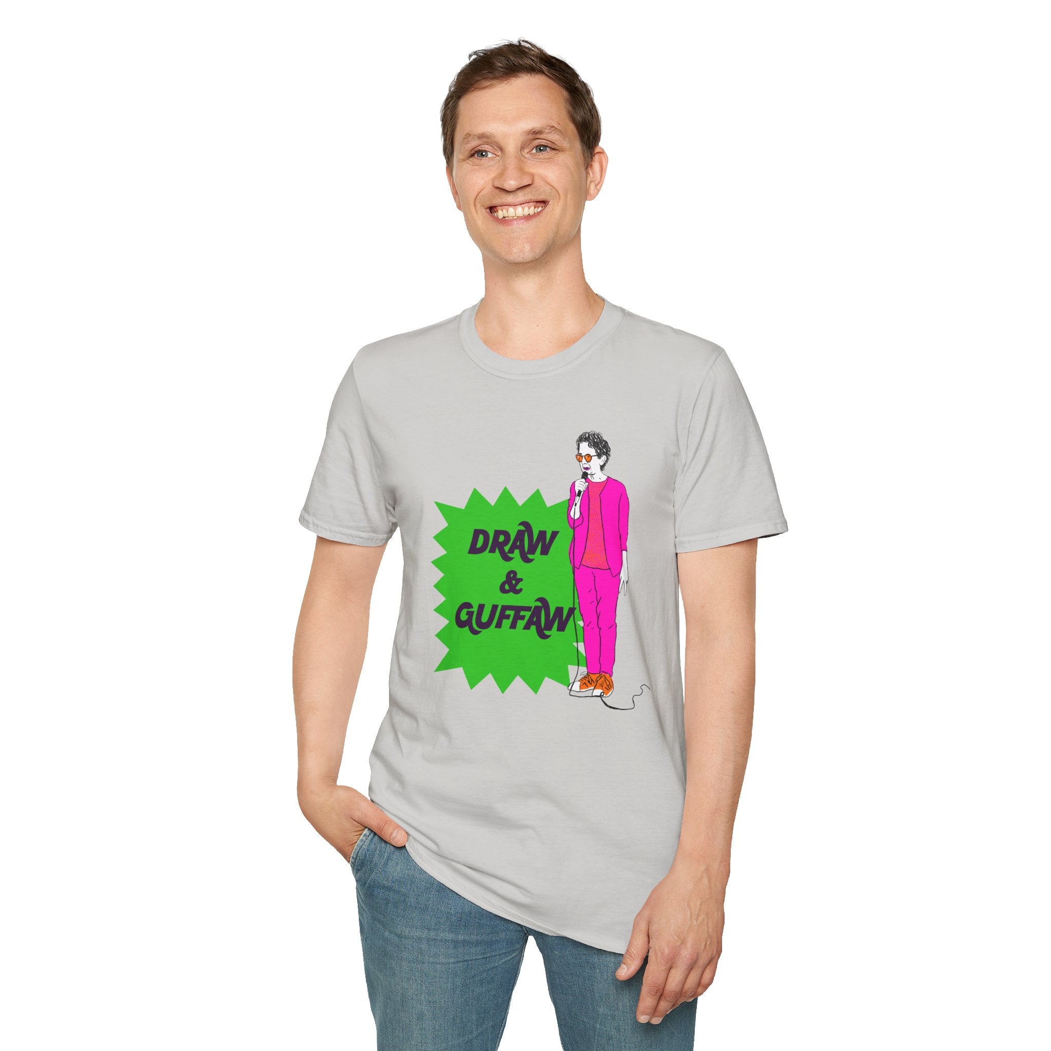 Draw and Guffaw Unisex Softstyle T-Shirt