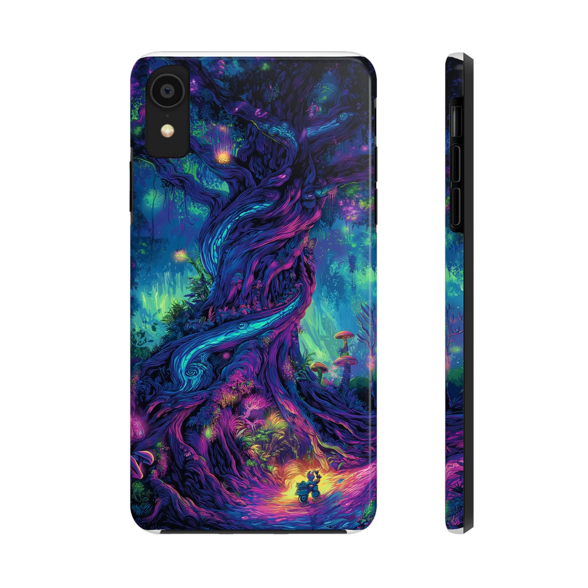 Psychedelic Tree Tough Phone Cases