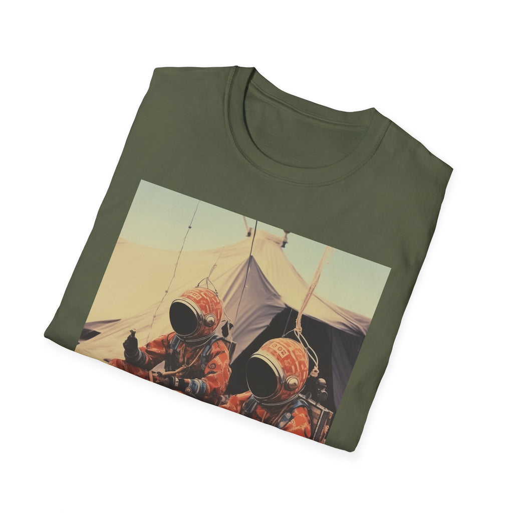 Martian African Print Unisex Softstyle T-Shirt