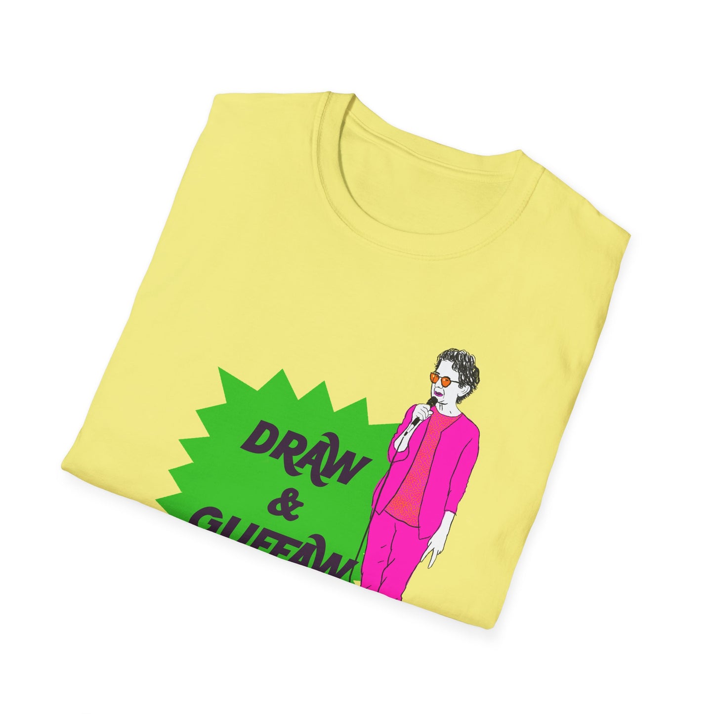 Draw and Guffaw Unisex Softstyle T-Shirt