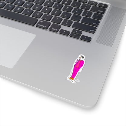 Draw and Guffaw Loren K Little Old Lesbian Kiss-Cut Stickers
