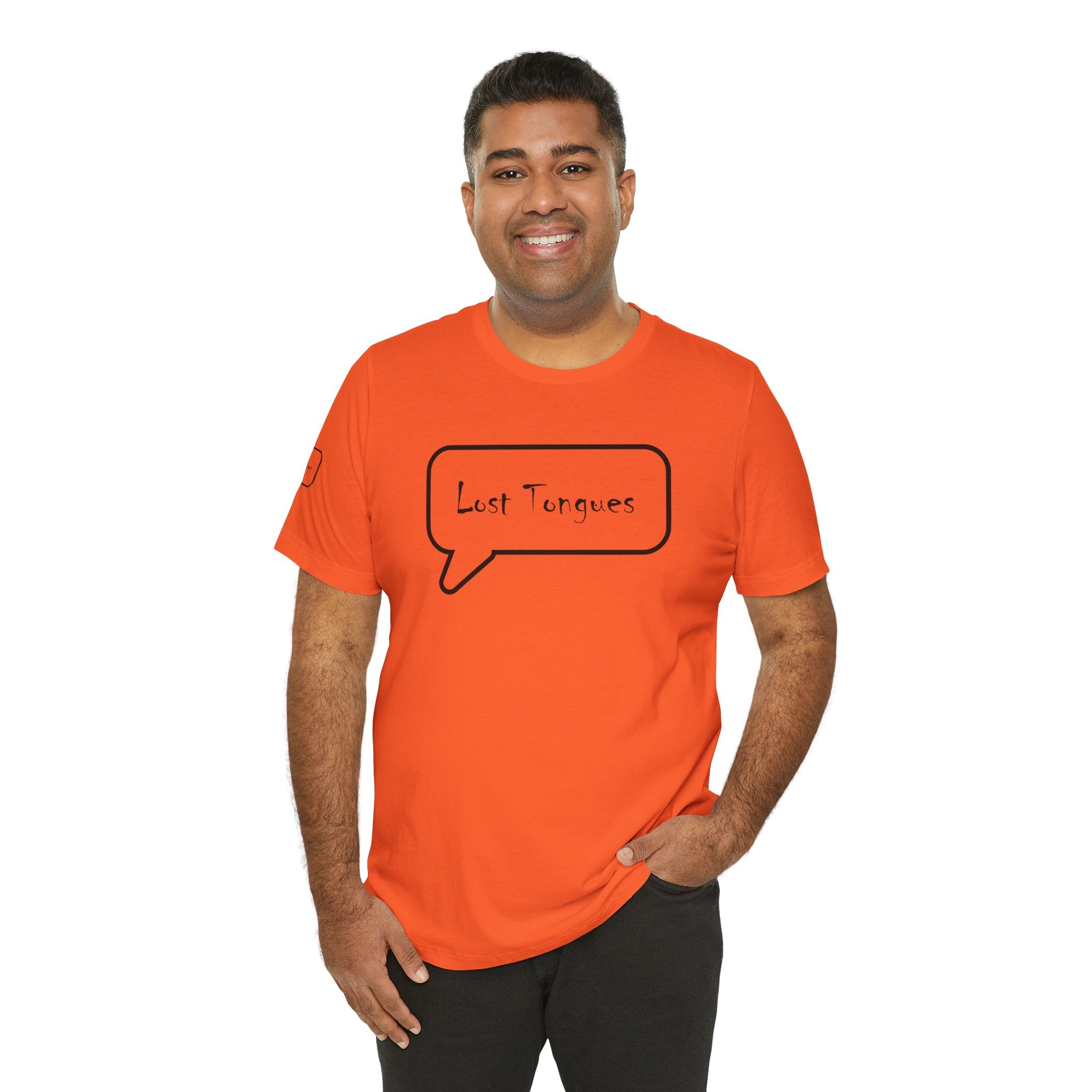 Lost Tongues Unisex Jersey Short Sleeve Tee