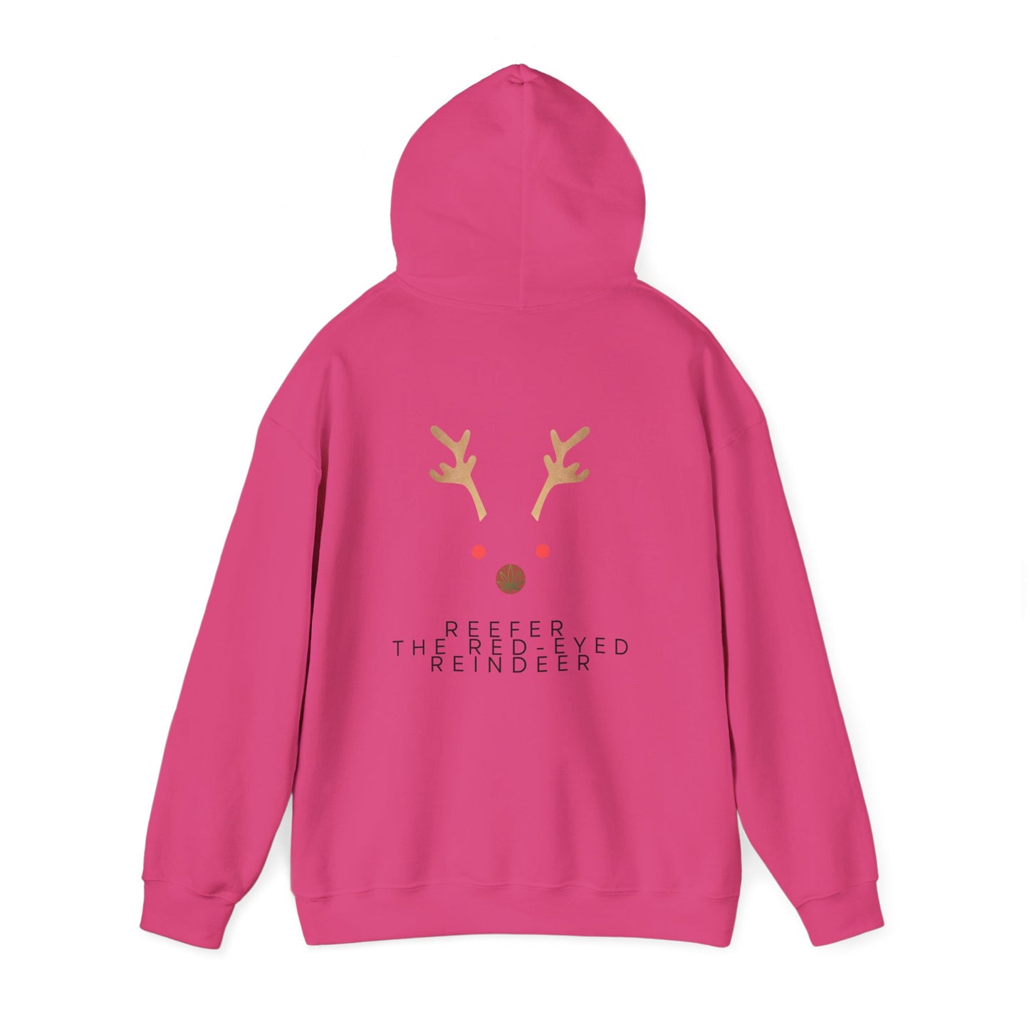 Reindeer Unisex Heavy Blend Hooded Sweatshirt