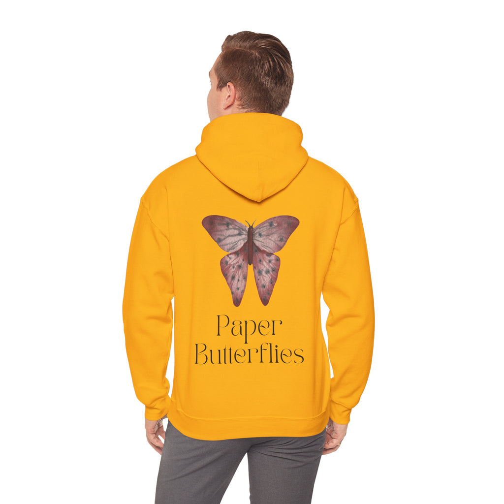 Paper Butterflies Unisex Heavy Blend Hooded Sweatshirt
