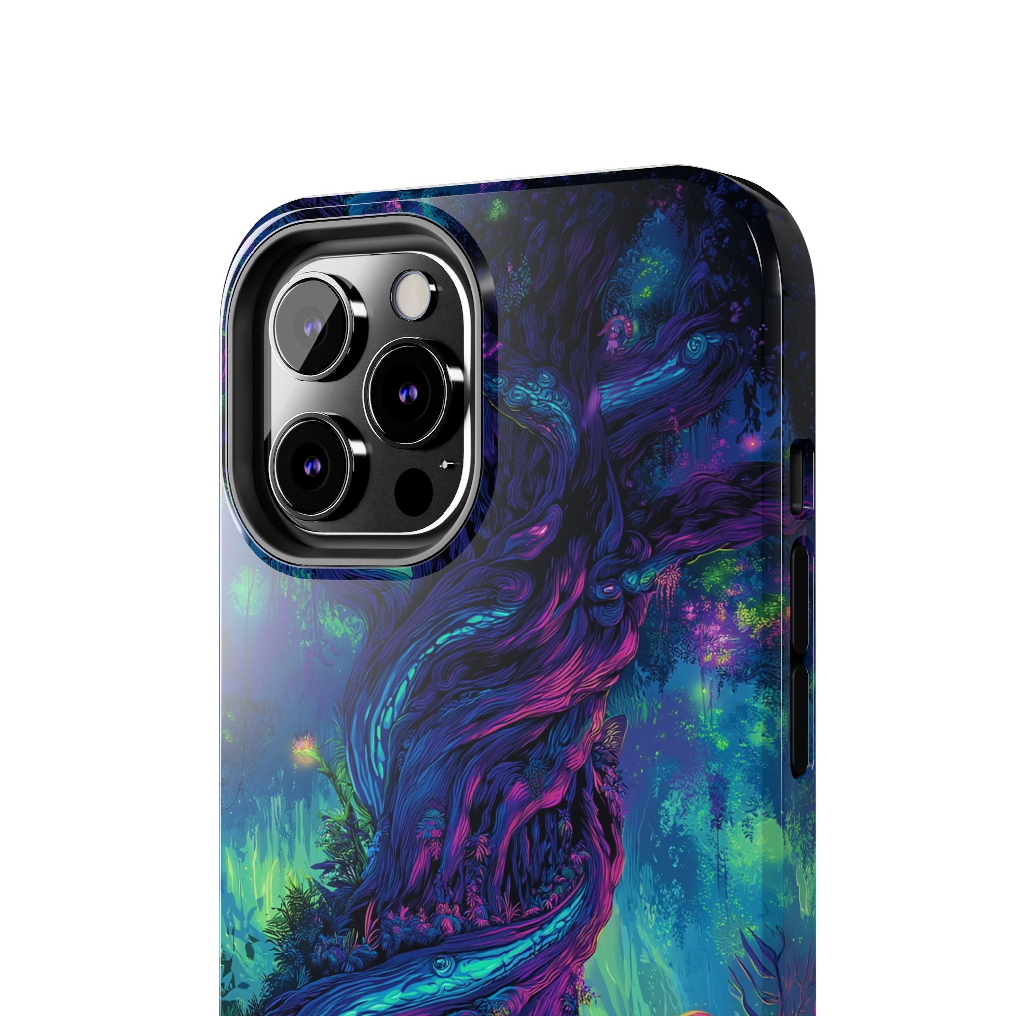 Psychedelic Tree Tough Phone Cases