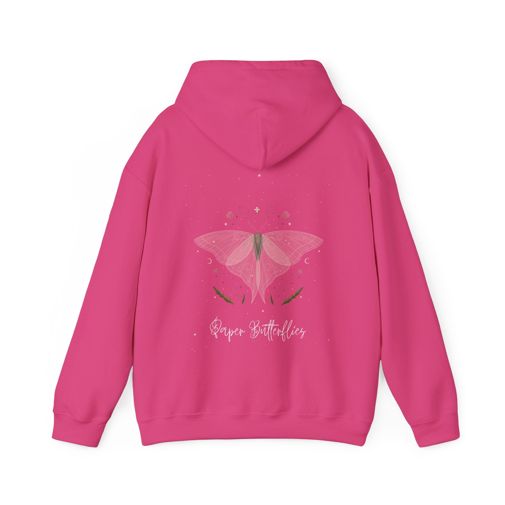Paper Butterflies Fancy Unisex Heavy Blend Hooded Sweatshirt