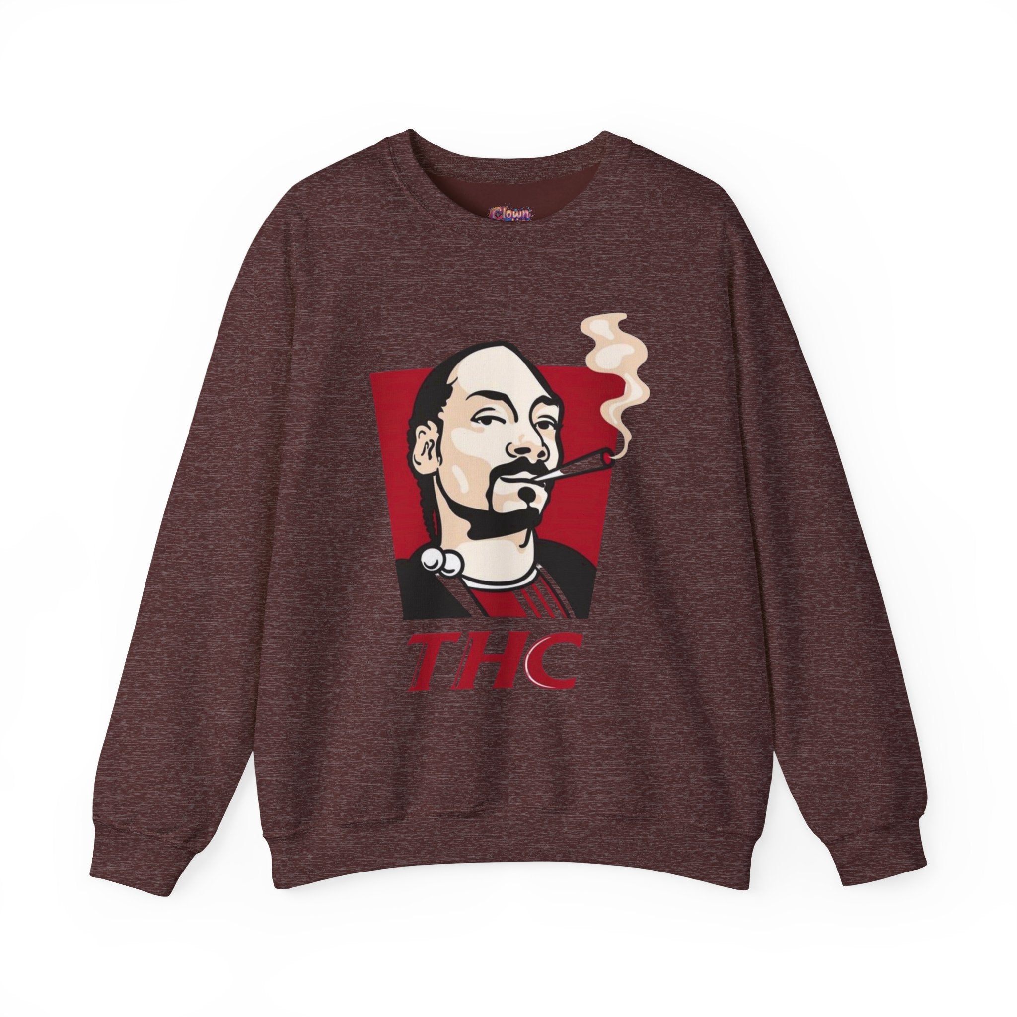 Bucket Love Graphic Crewneck Sweatshirt - Cozy Vintage Style for Chill Vibes