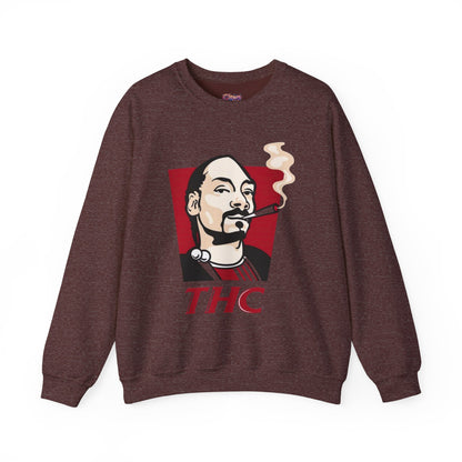 Bucket Love Graphic Crewneck Sweatshirt - Cozy Vintage Style for Chill Vibes
