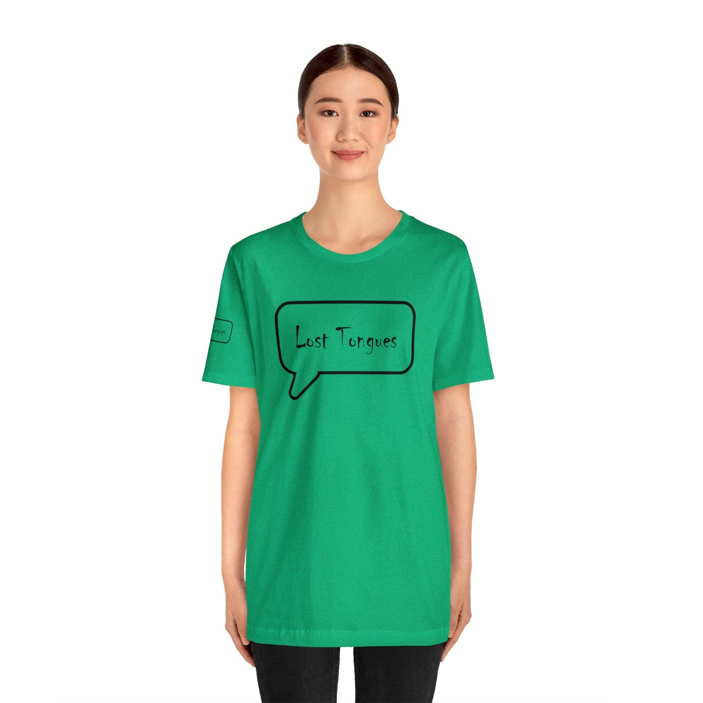 Lost Tongues Unisex Jersey Short Sleeve Tee