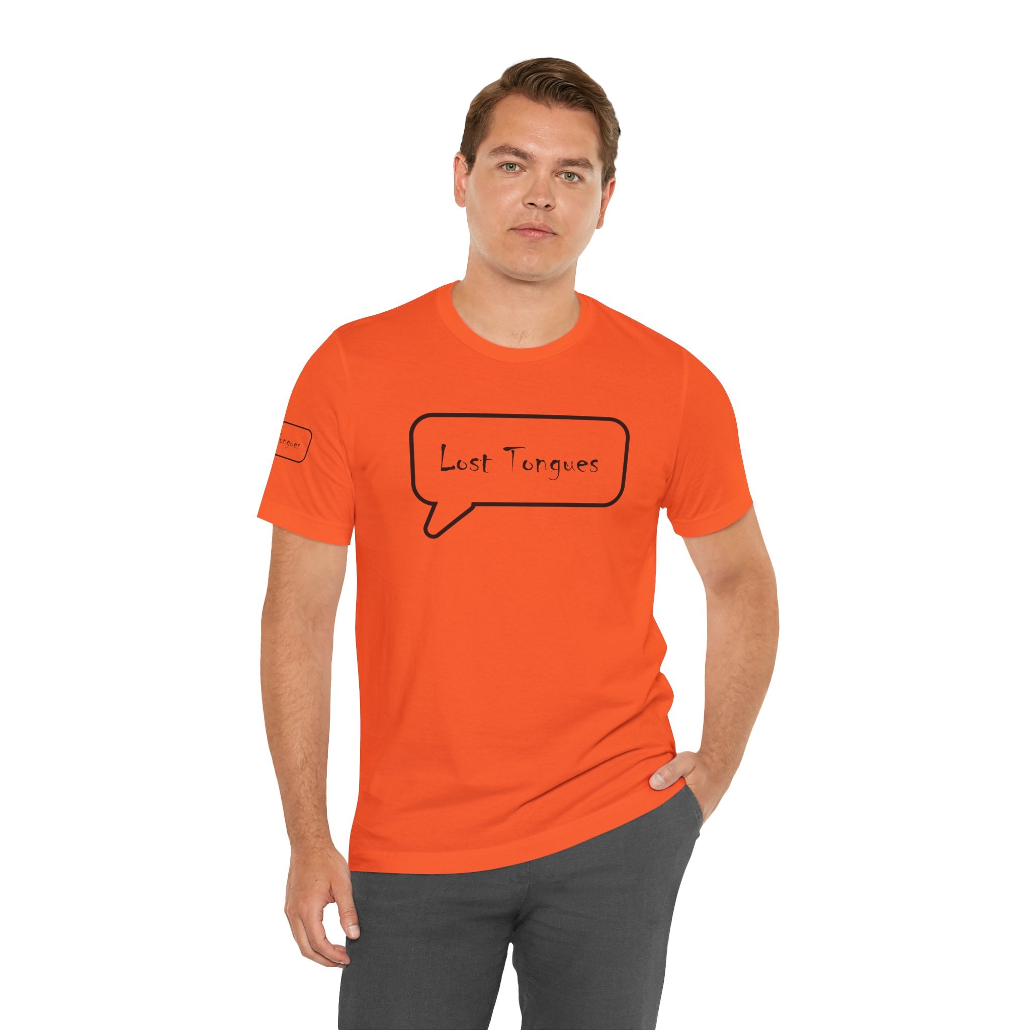 Lost Tongues Unisex Jersey Short Sleeve Tee