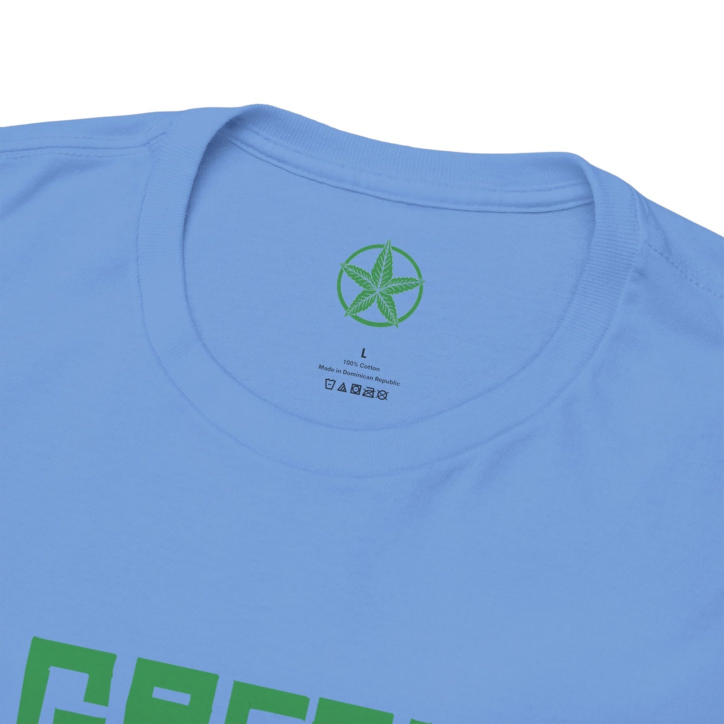 Green Army Star Leaf Unisex Heavy Cotton Tee