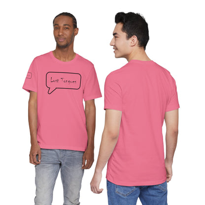 Lost Tongues Unisex Jersey Short Sleeve Tee