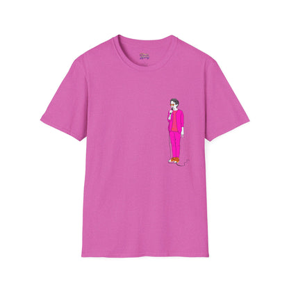 Draw and Guffaw Loren K Little Old Lady Unisex Softstyle T-Shirt