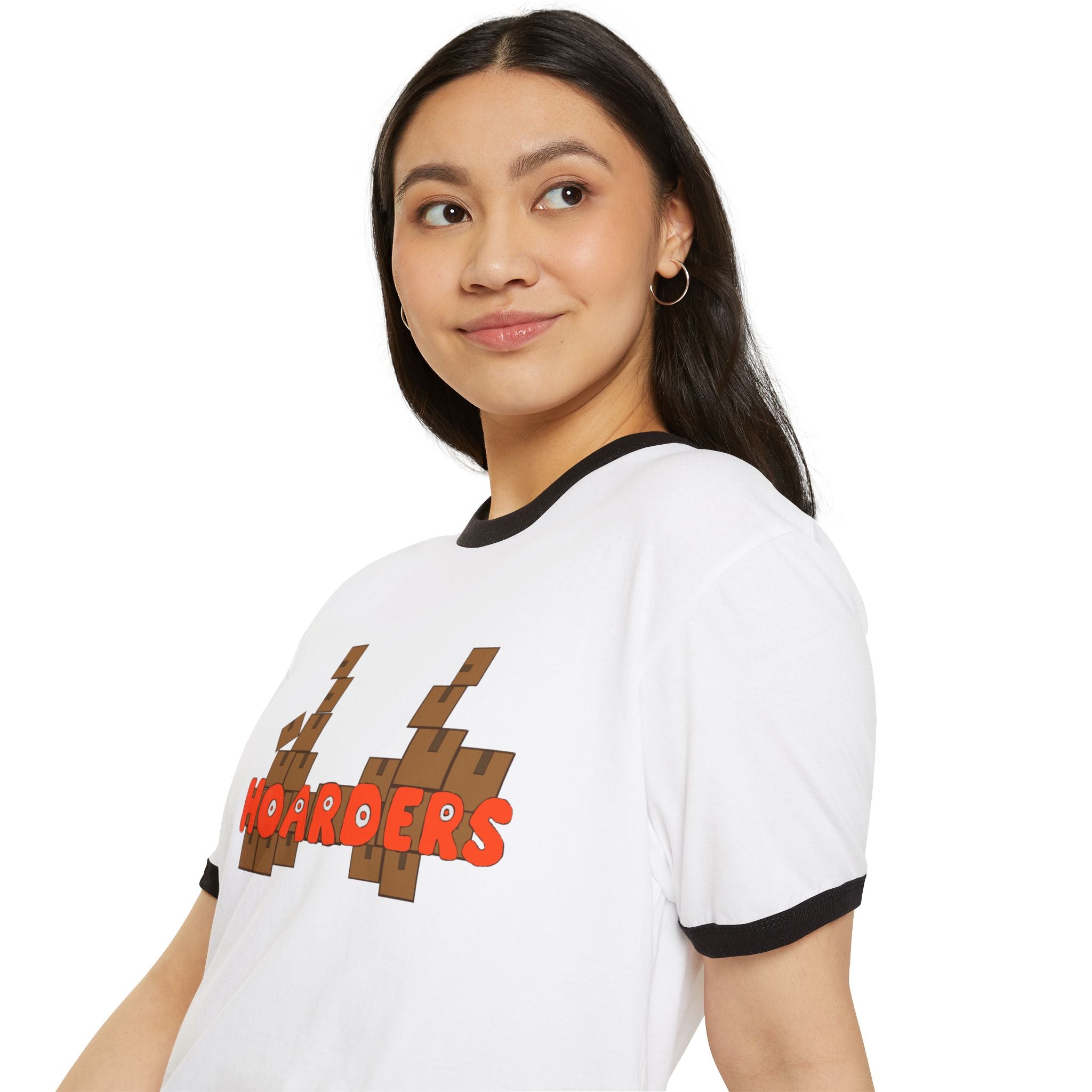 Hoarders Unisex Cotton Ringer T-Shirt
