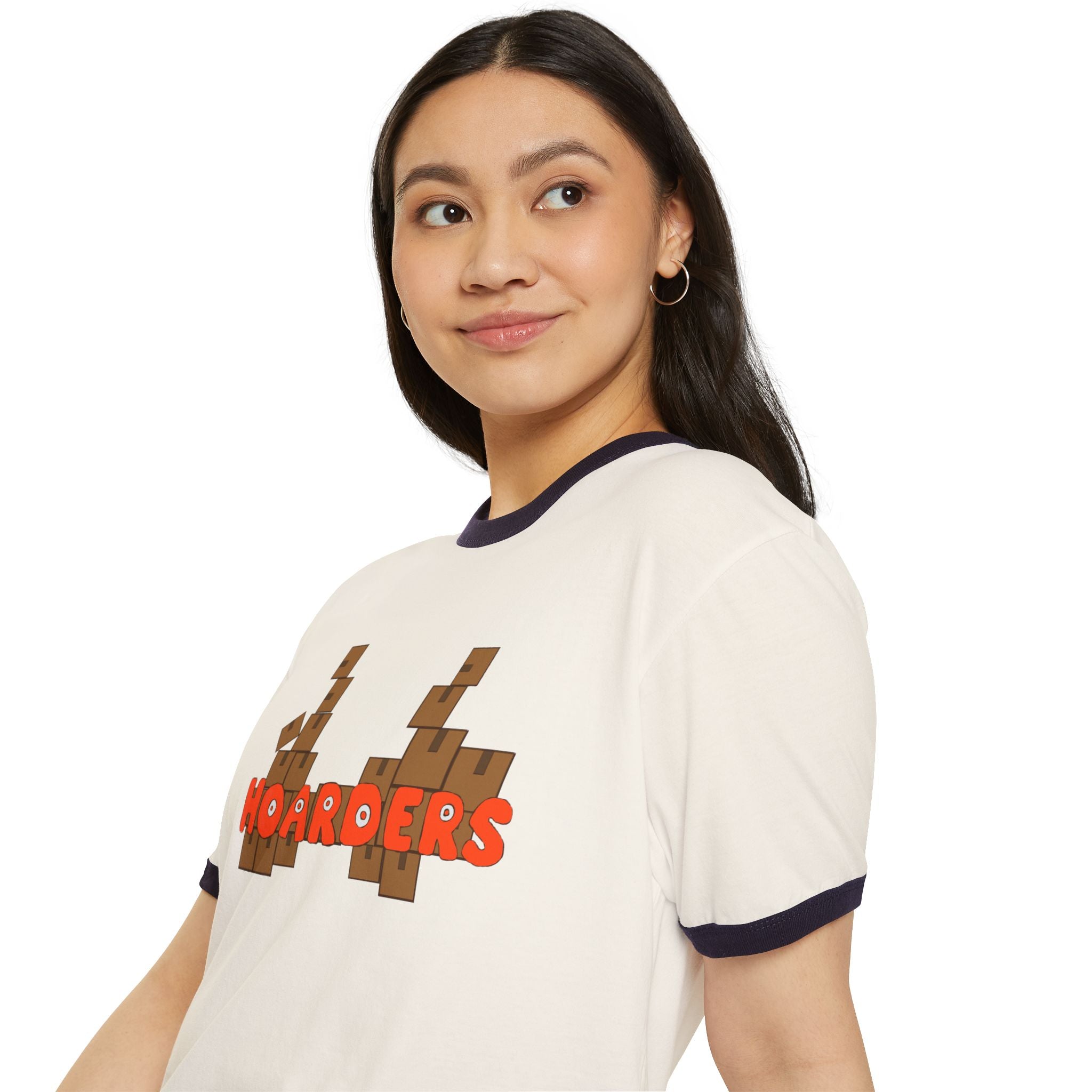 Hoarders Unisex Cotton Ringer T-Shirt