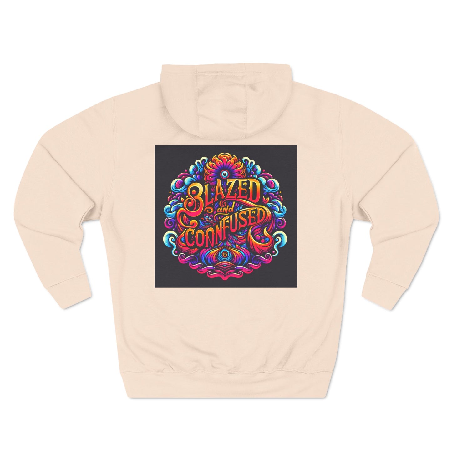 Blazed and Confused Three-Panel Fleece Hoodie