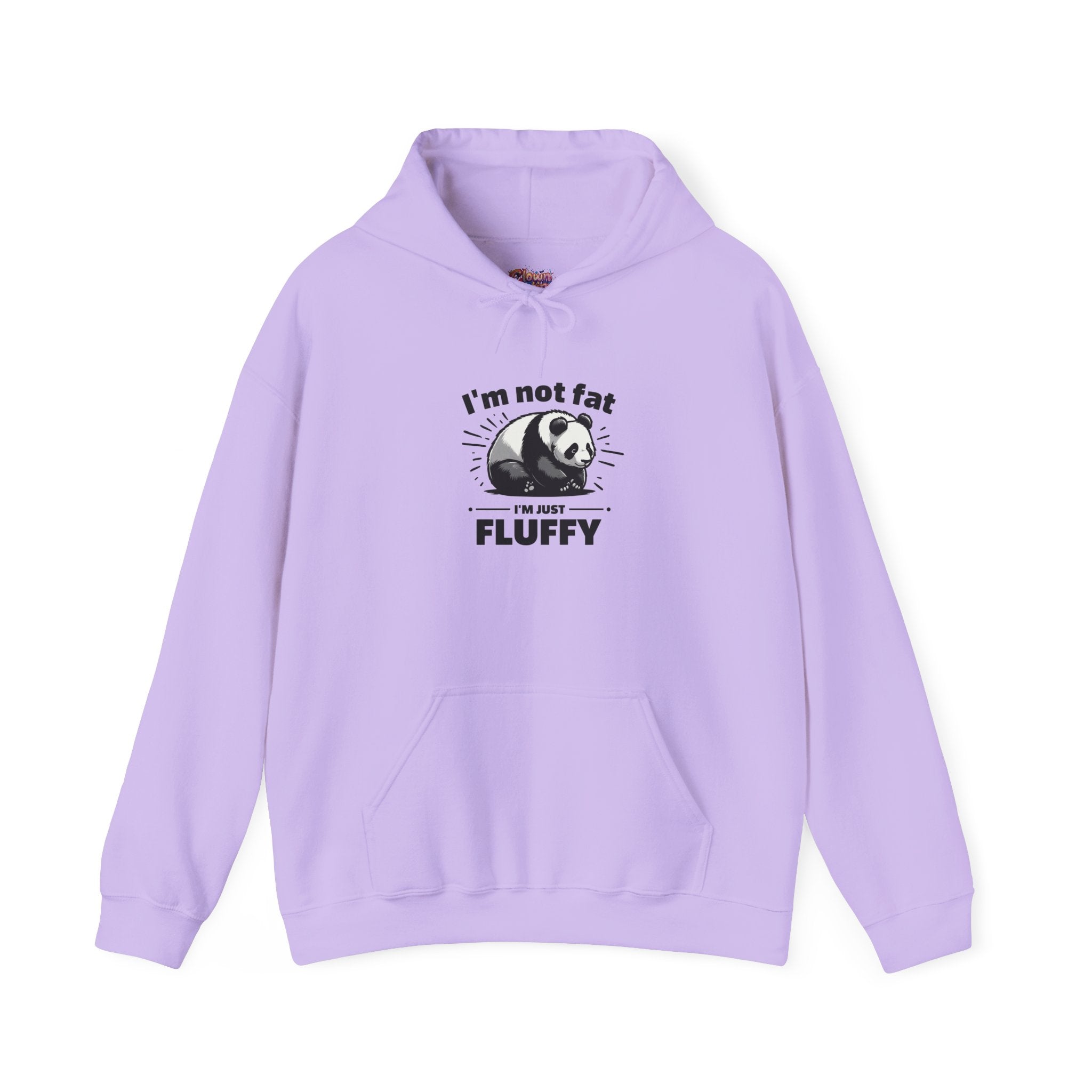 Funny Panda Hoodie - "I'm Not Fat, I'm Just Fluffy"