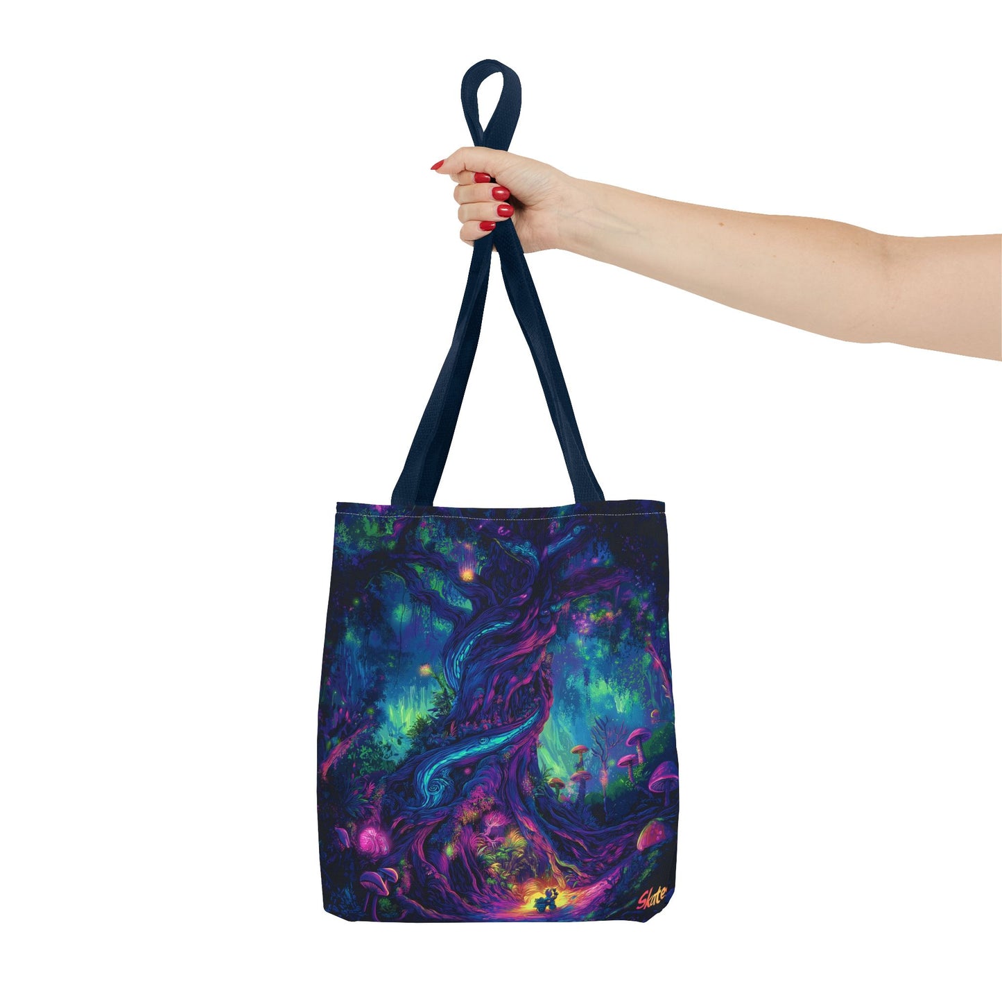 Psychedelic Tree Tote Bag (AOP)