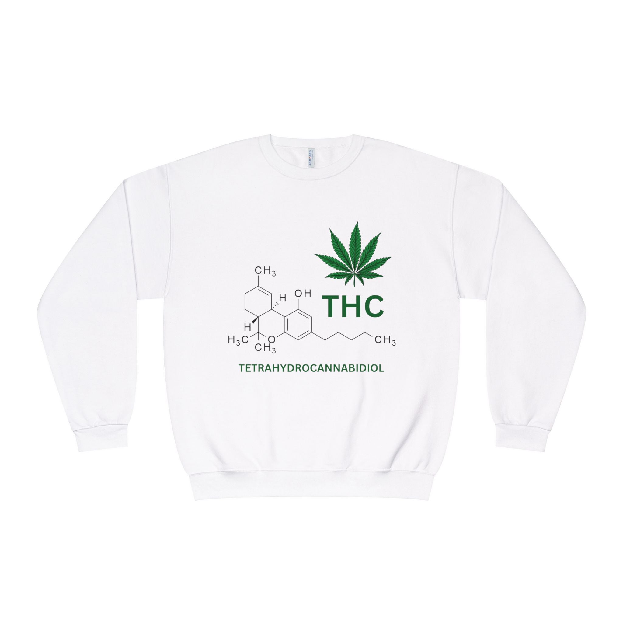 THC Molecule Unisex NuBlend Crewneck Sweatshirt