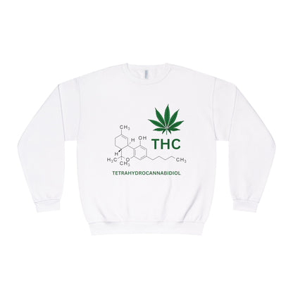 THC Molecule Unisex NuBlend Crewneck Sweatshirt