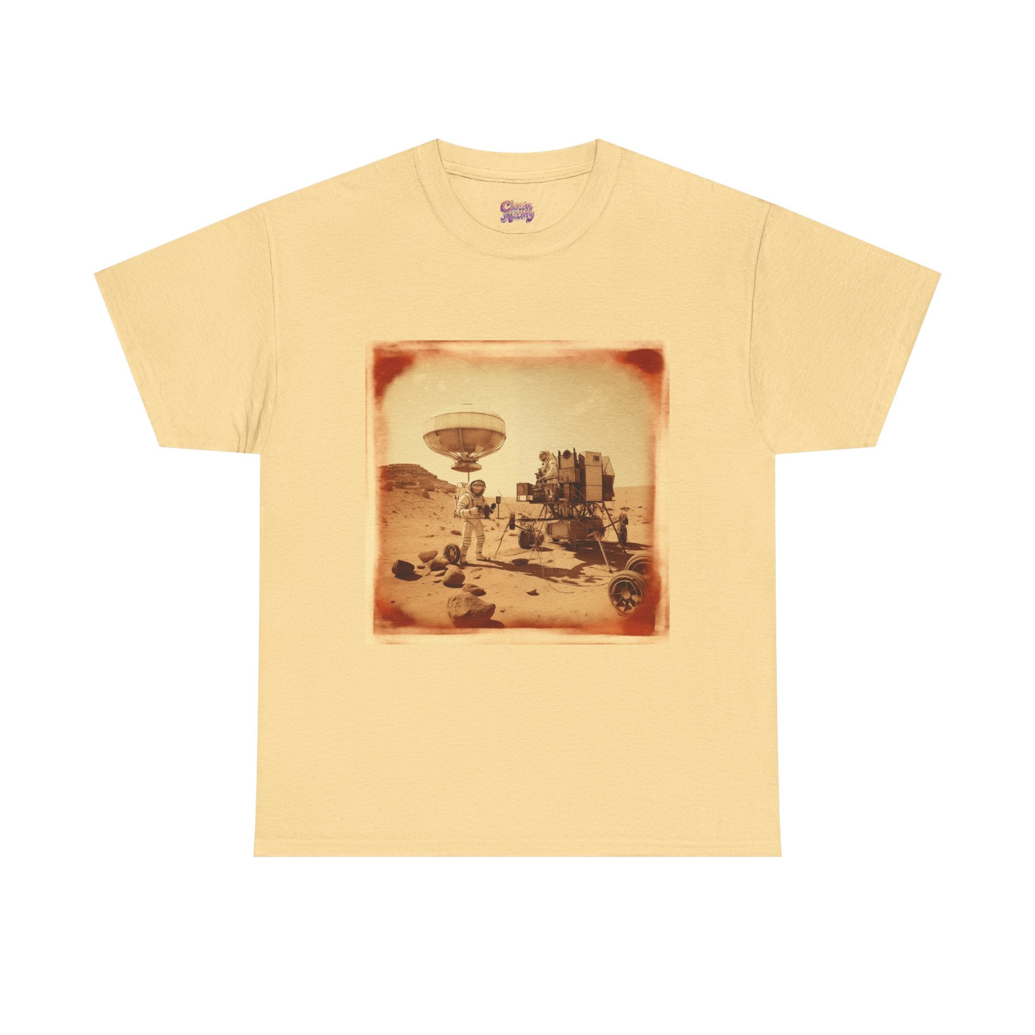 Martian Polaroid Unisex Heavy Cotton Tee
