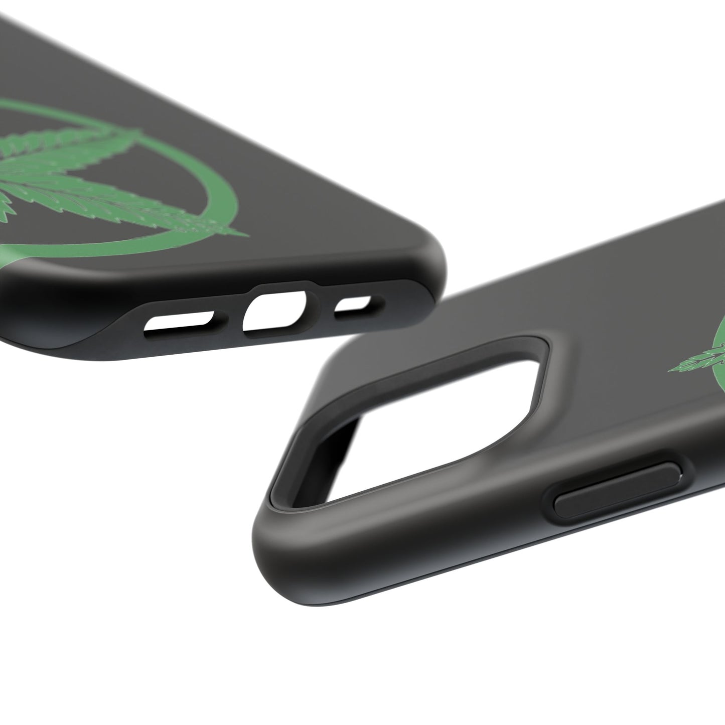 Green Army Half Star Leaf MagSafe Tough Cases