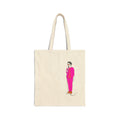 Loren K Little Old Lesbian Cotton Canvas Tote Bag