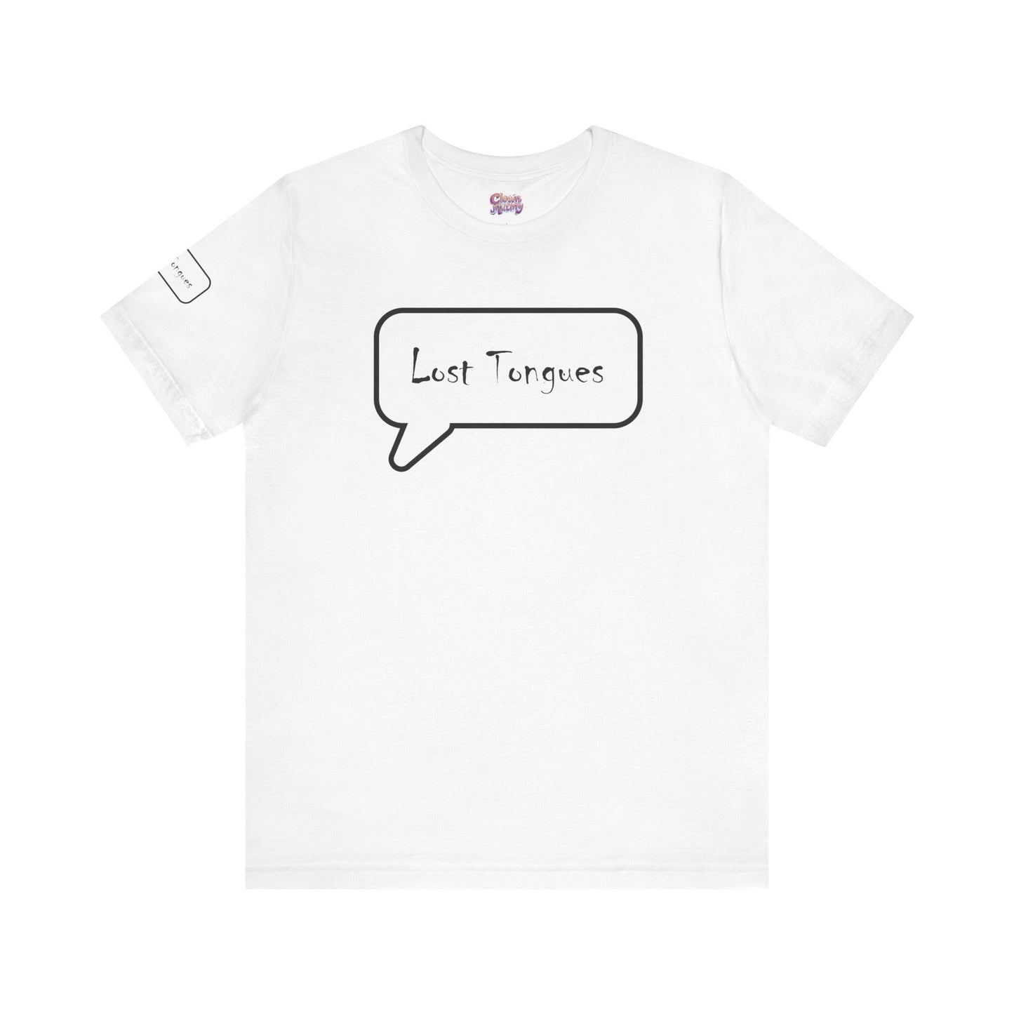 Lost Tongues Unisex Jersey Short Sleeve Tee