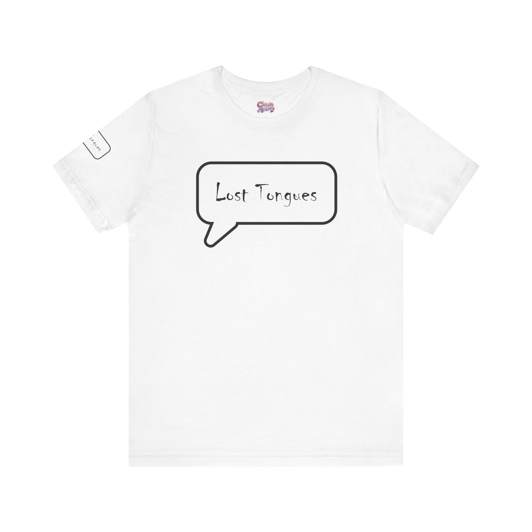 Lost Tongues Unisex Jersey Short Sleeve Tee