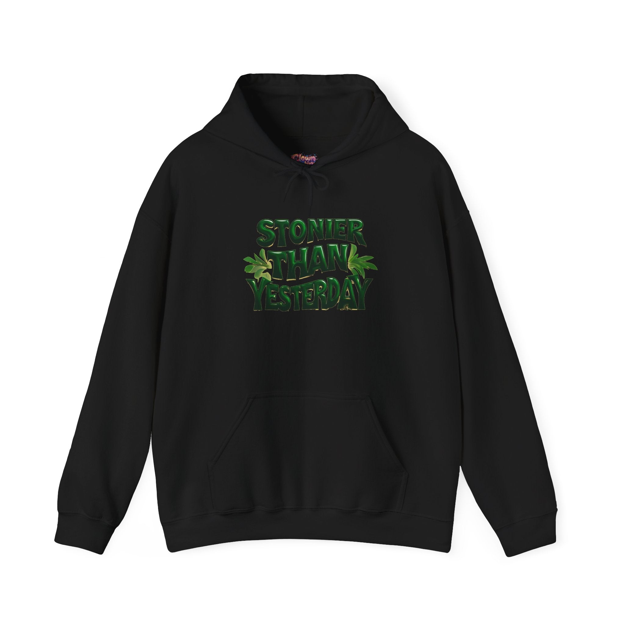 Stoner Vibes Unisex Hooded Sweatshirt - 'Stonier Than Yesterday'