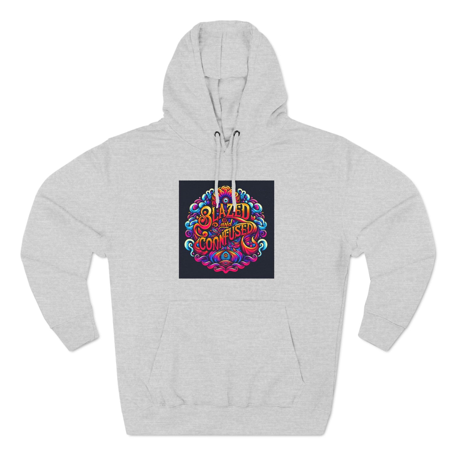 Blazed and Confused Three-Panel Fleece Hoodie