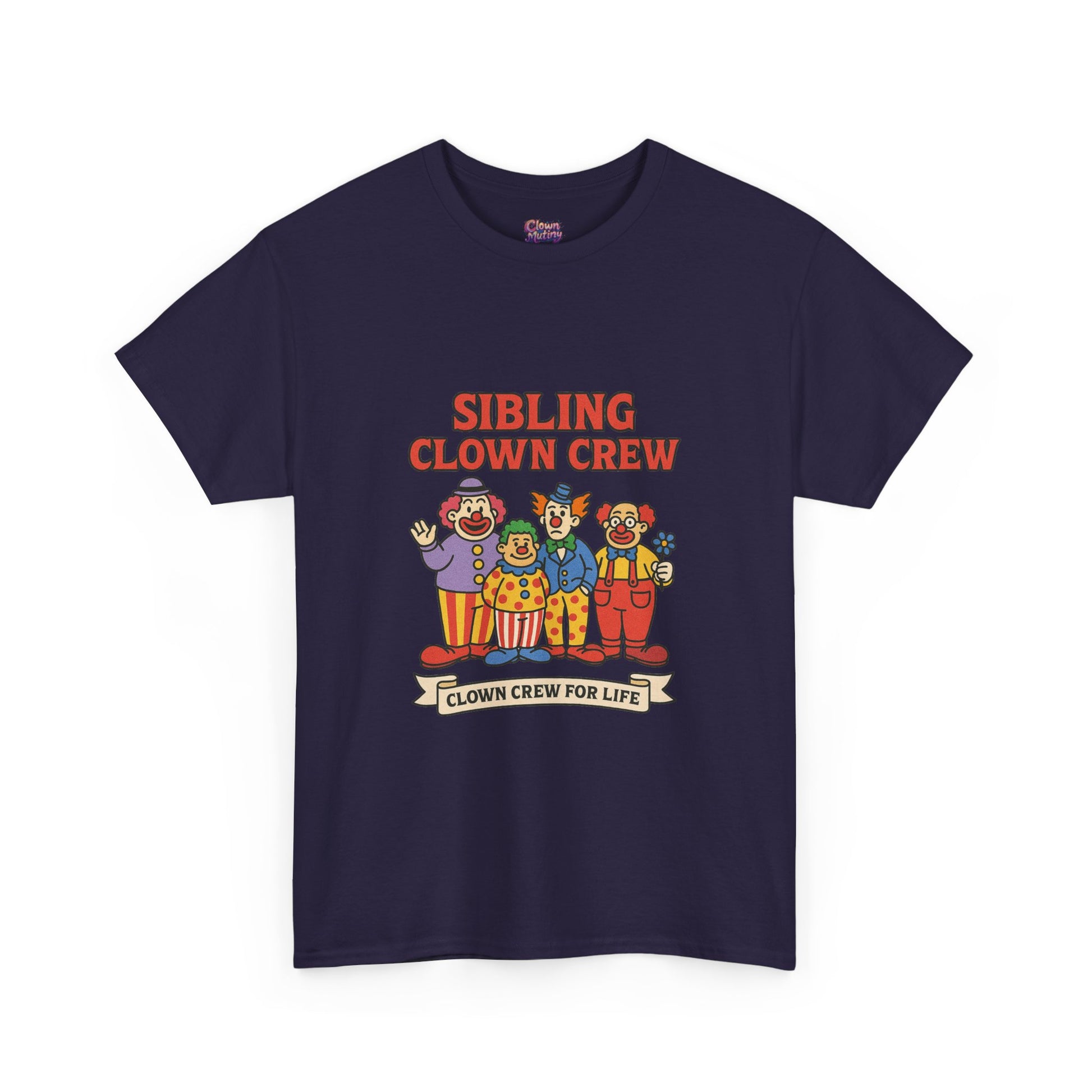 Clown Siblings Unisex Heavy Cotton Tee