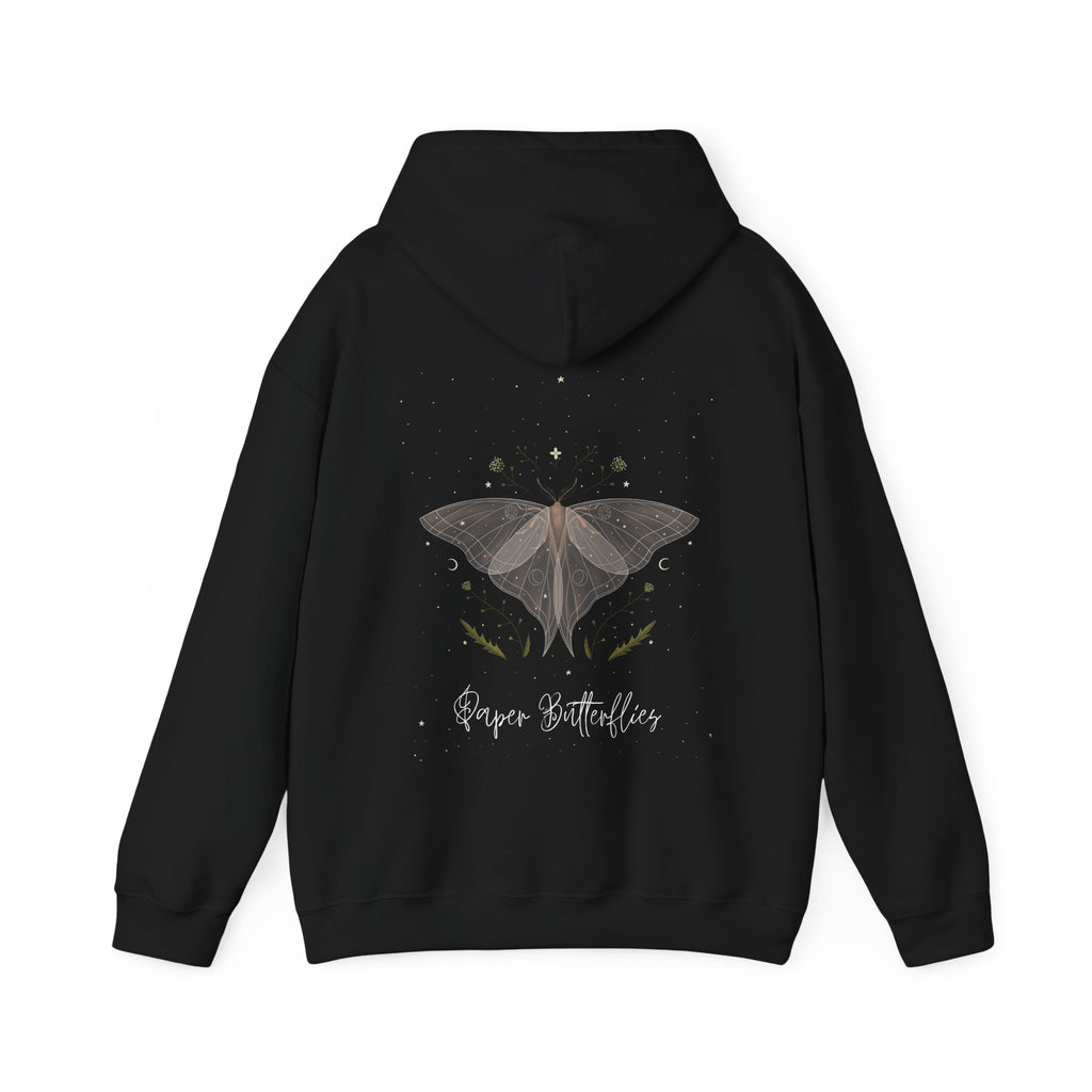Paper Butterflies Fancy Unisex Heavy Blend Hooded Sweatshirt