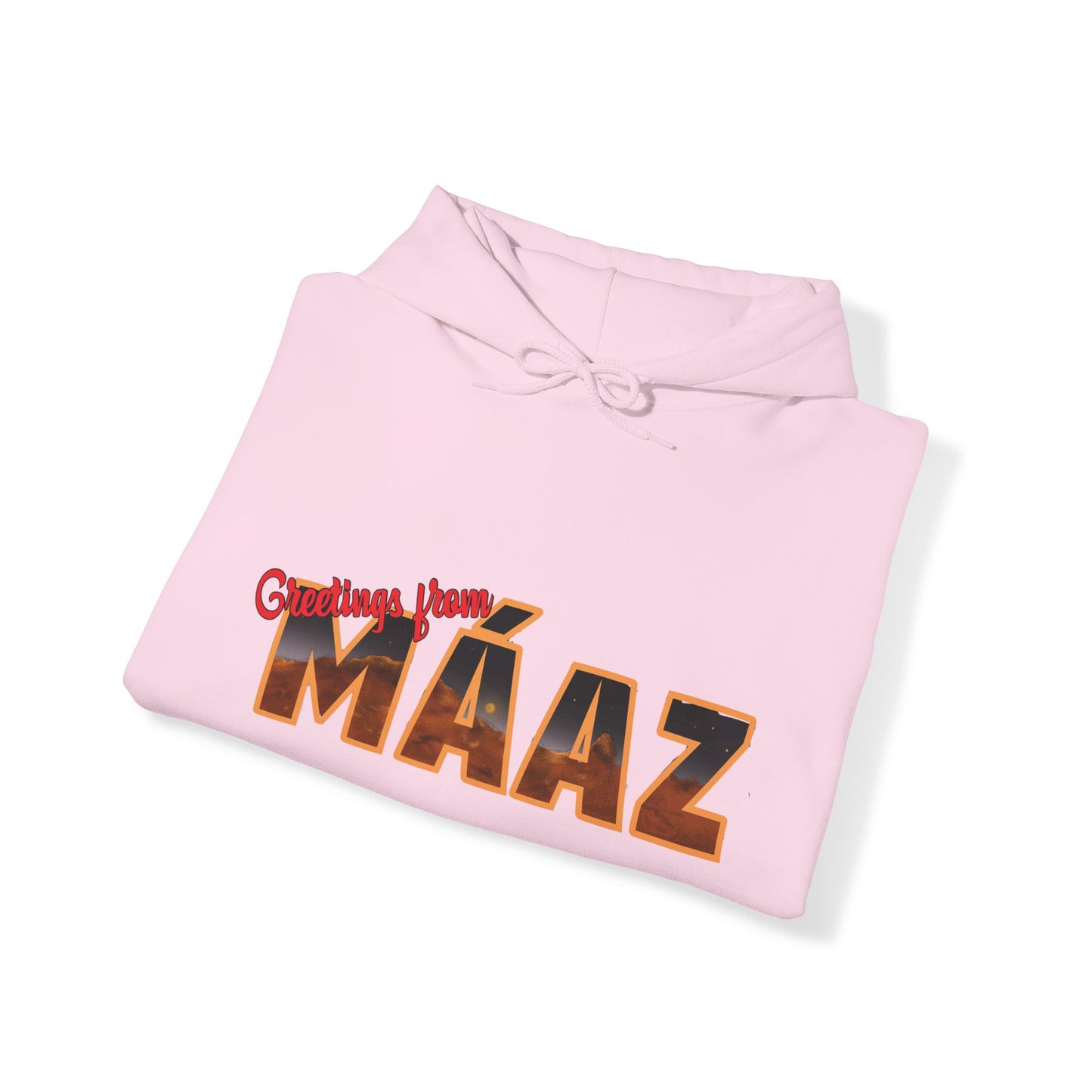 Greetings from Máaz Martians Unisex Heavy Blend Hooded Sweatshirt