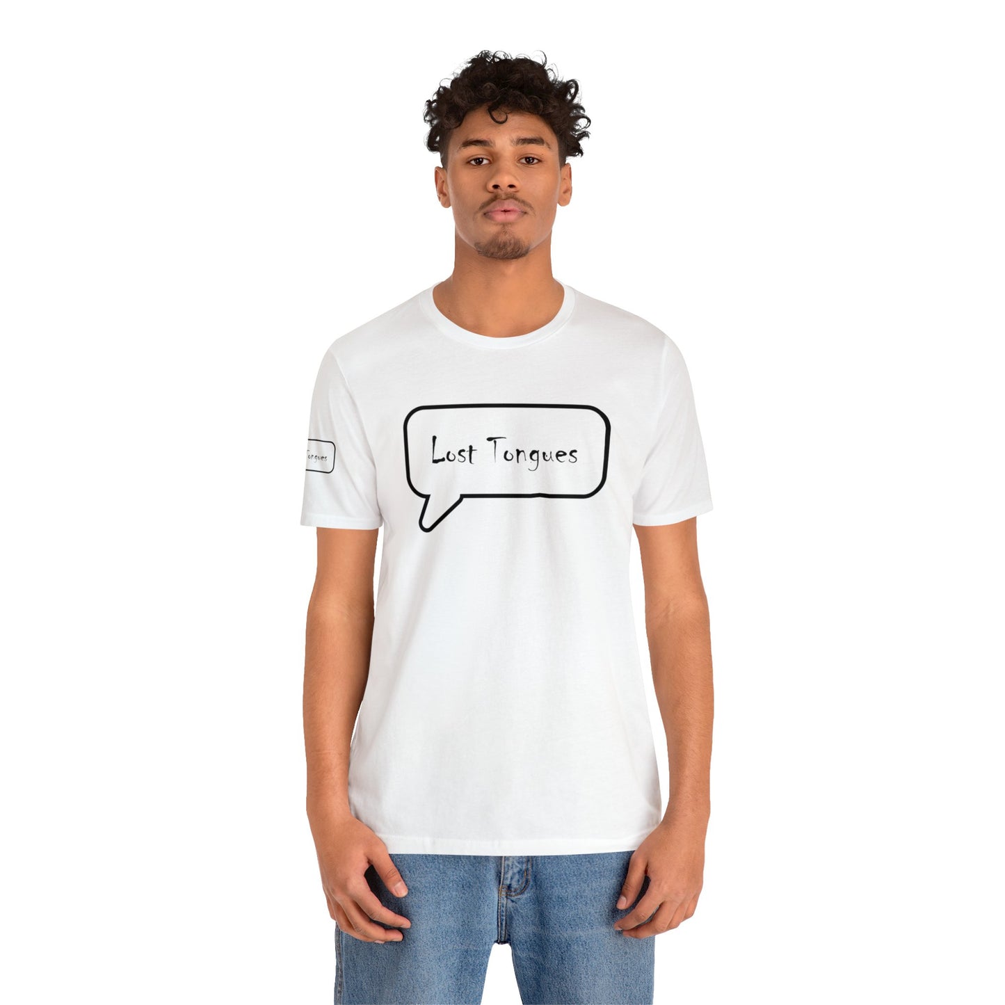 Lost Tongues Unisex Jersey Short Sleeve Tee