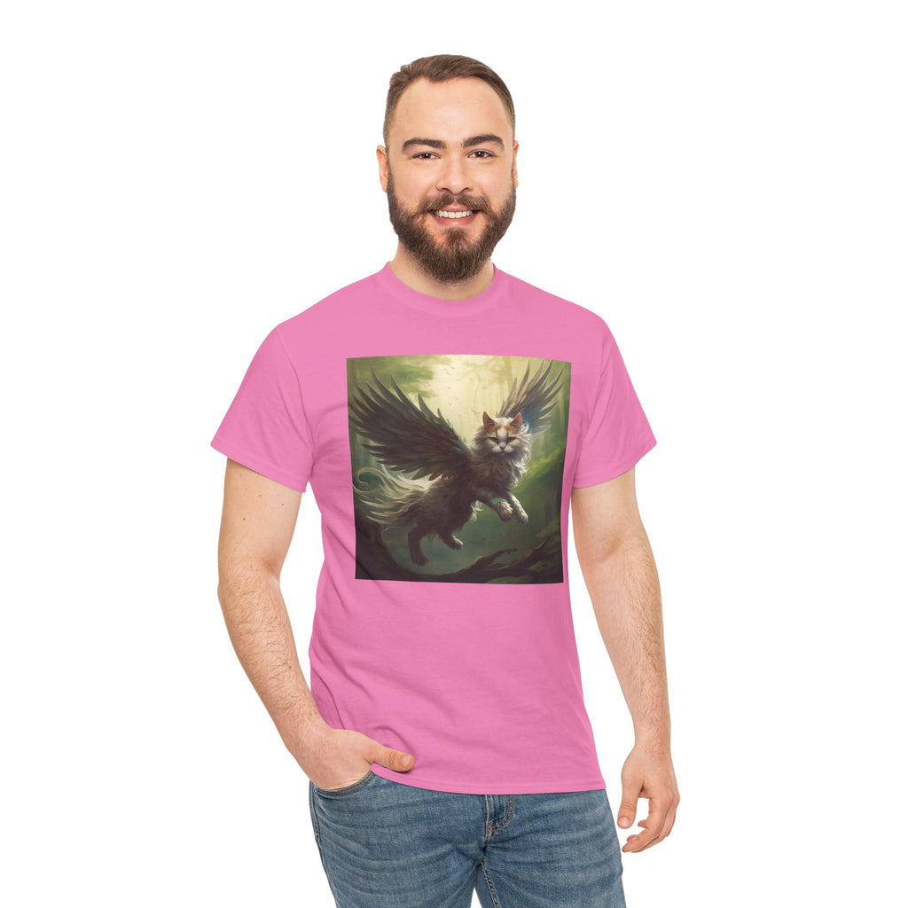Fantasy Cat Unisex Heavy Cotton Tee