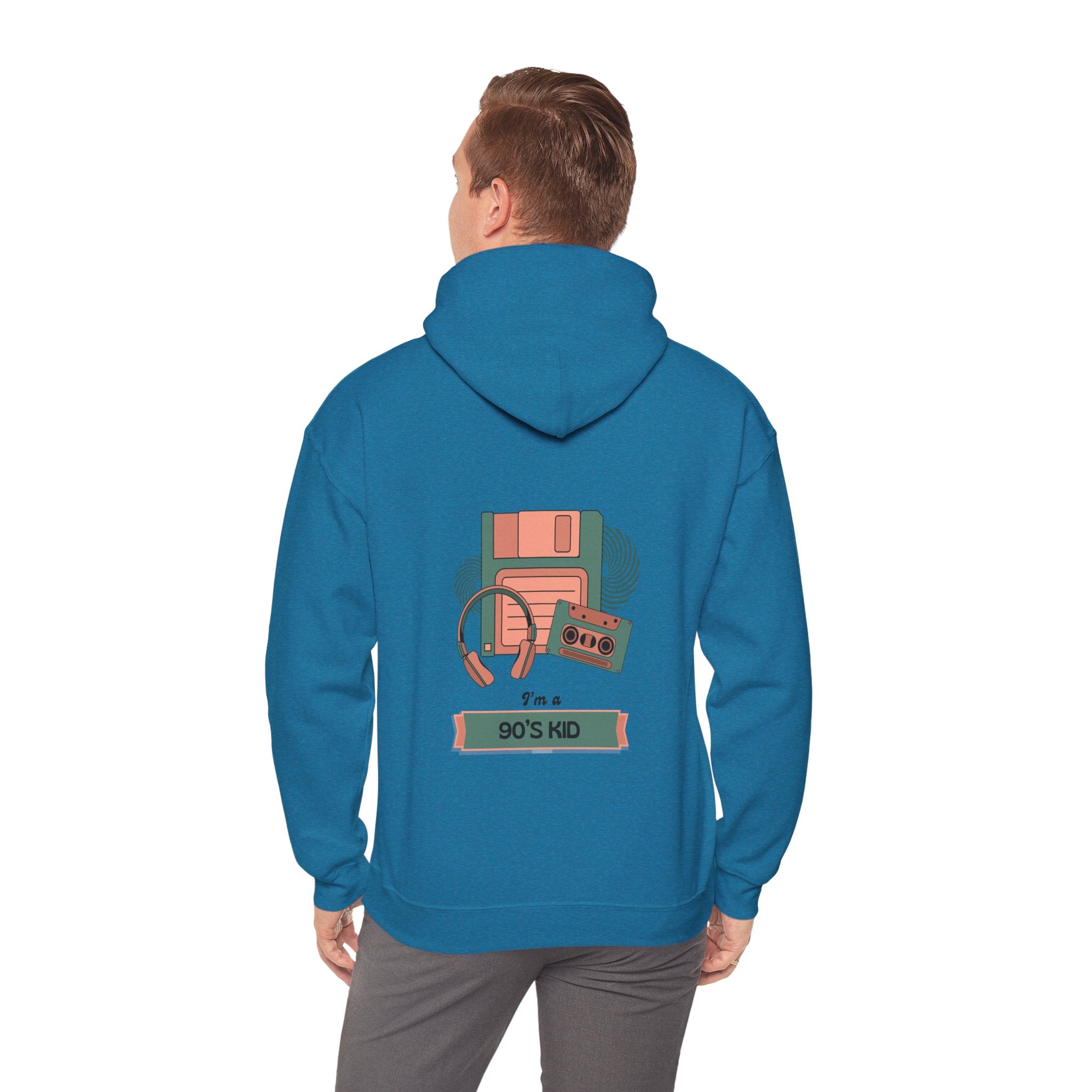 90s Kid Unisex Heavy Blend Hooded Sweatshirt
