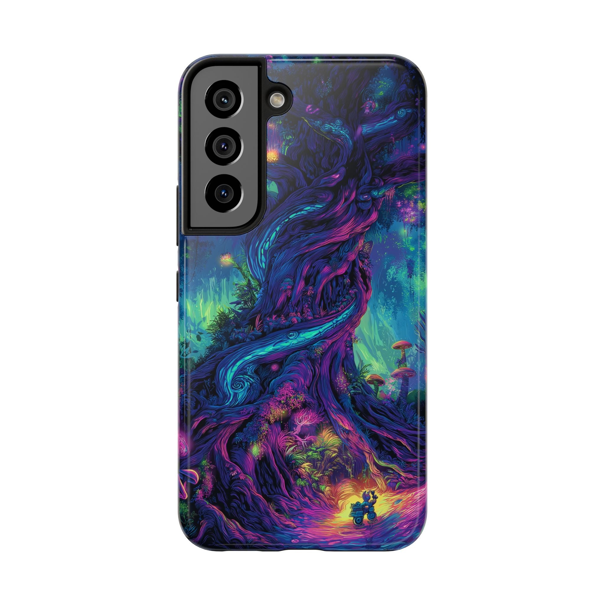Psychedelic Tree Tough Phone Cases