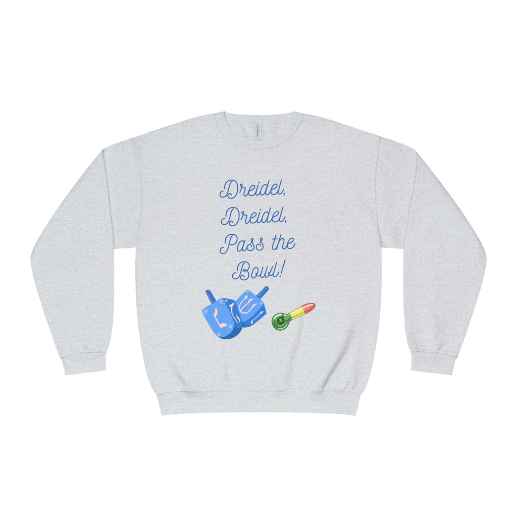 Dreidel Bowl Unisex NuBlend Crewneck Sweatshirt