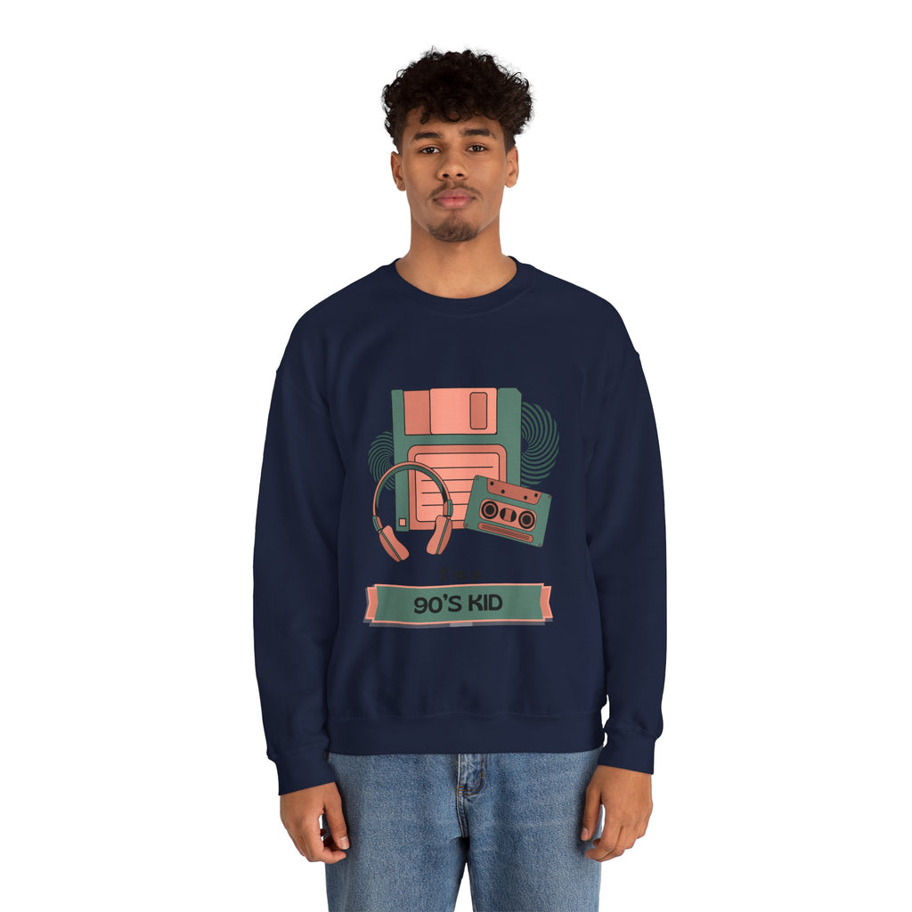 90s Kid Unisex Heavy Blend Crewneck Sweatshirt