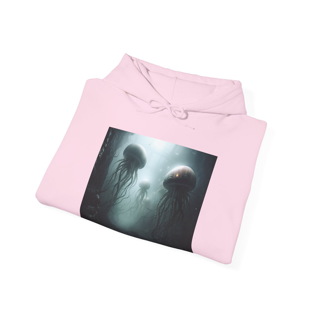 Alien Jellyfish Unisex Heavy Blend Hooded Sweatshirt