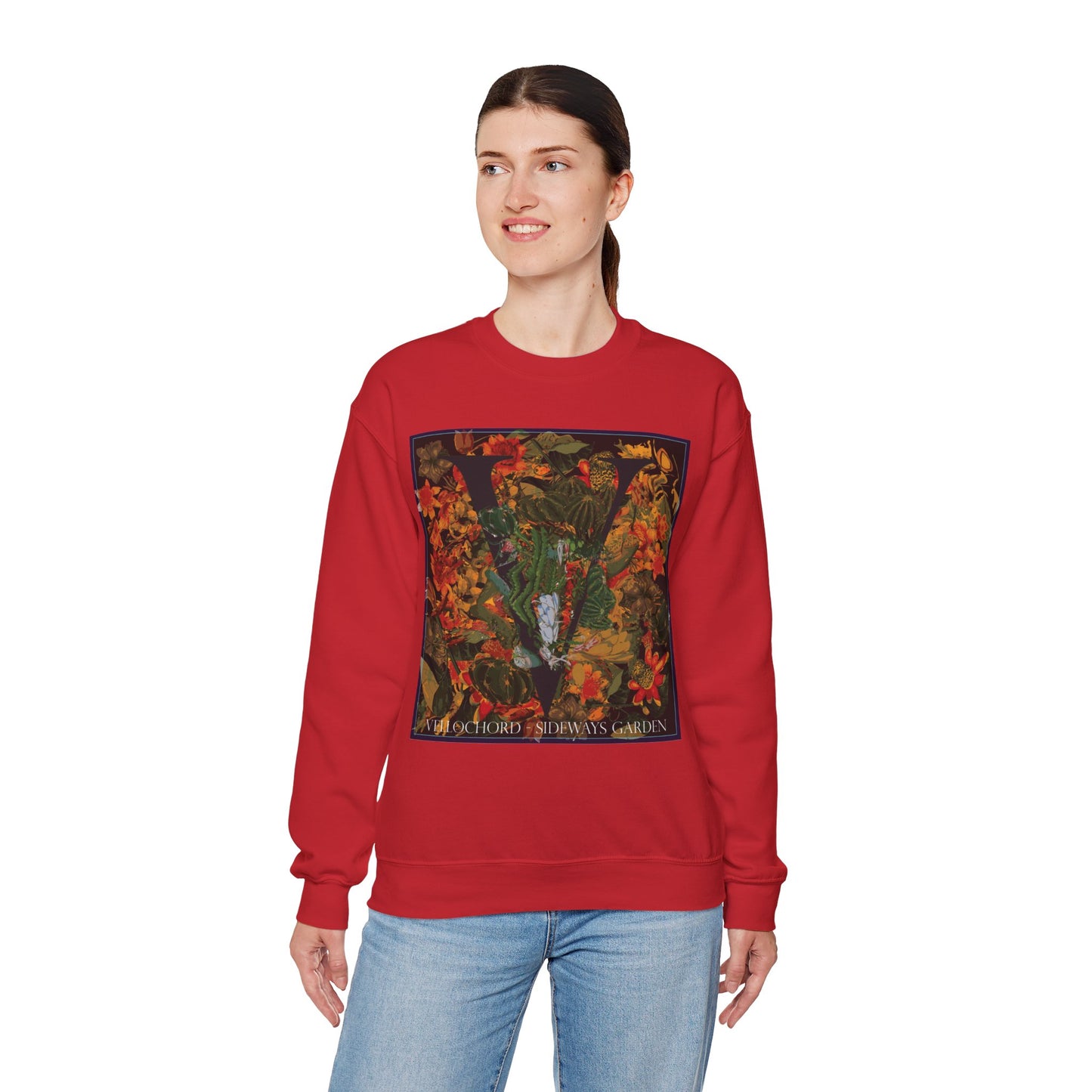 Vellochord Unisex Heavy Blend Crewneck Sweatshirt