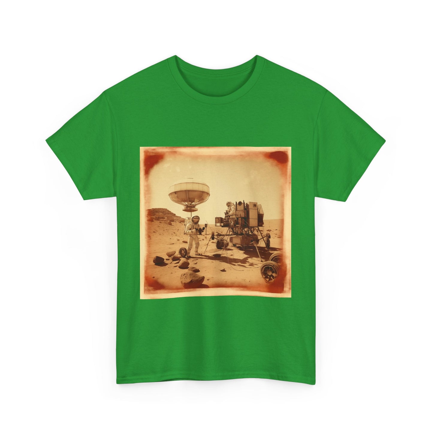 Martian Polaroid Unisex Heavy Cotton Tee