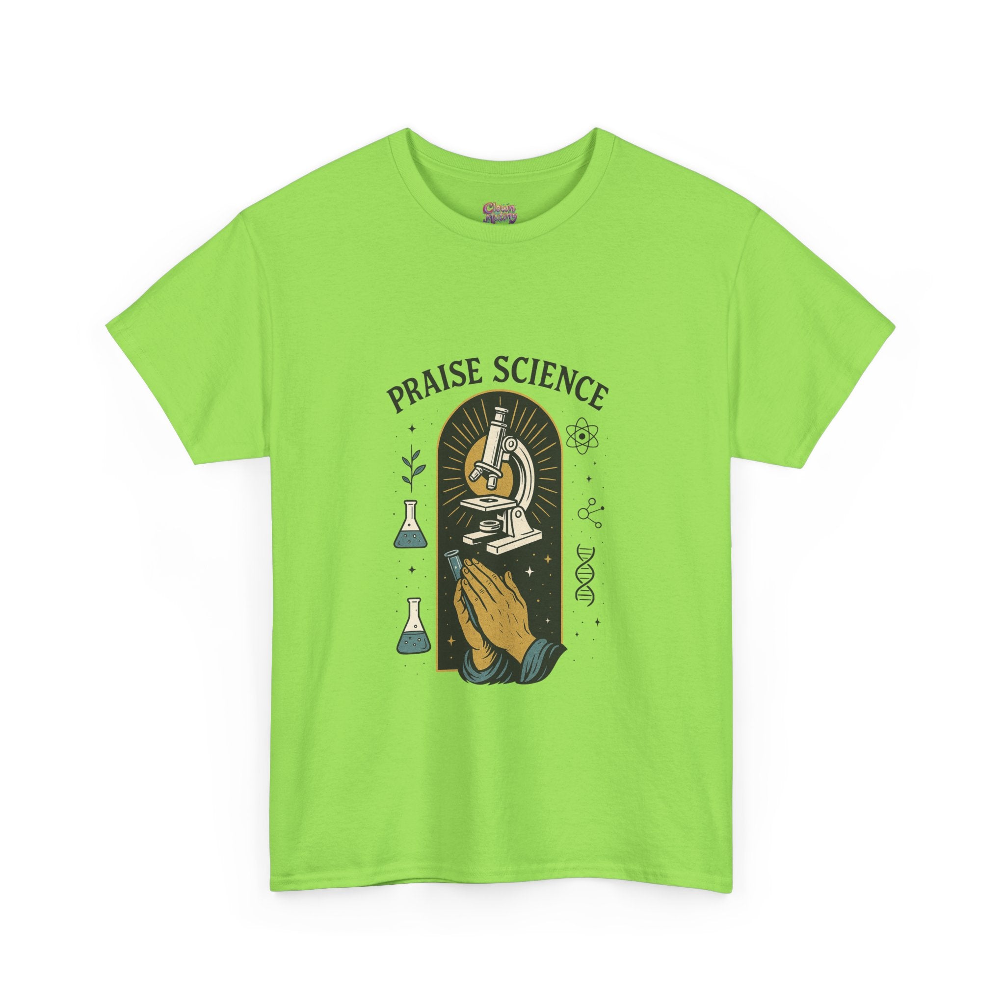 Praise Science Unisex Heavy Cotton Tee - Science Lover's T-Shirt for Educators and Students