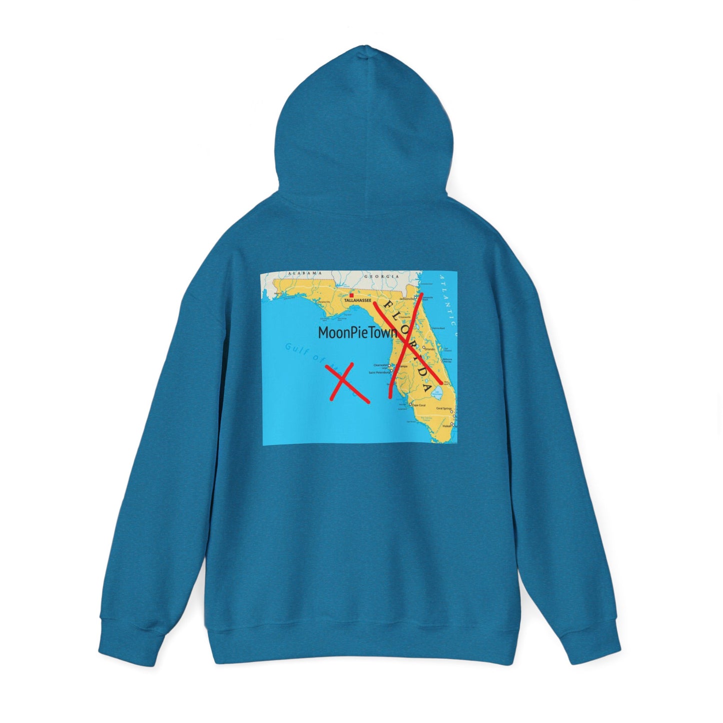 Fun MoonPieTown Hooded Sweatshirt for Casual Wear