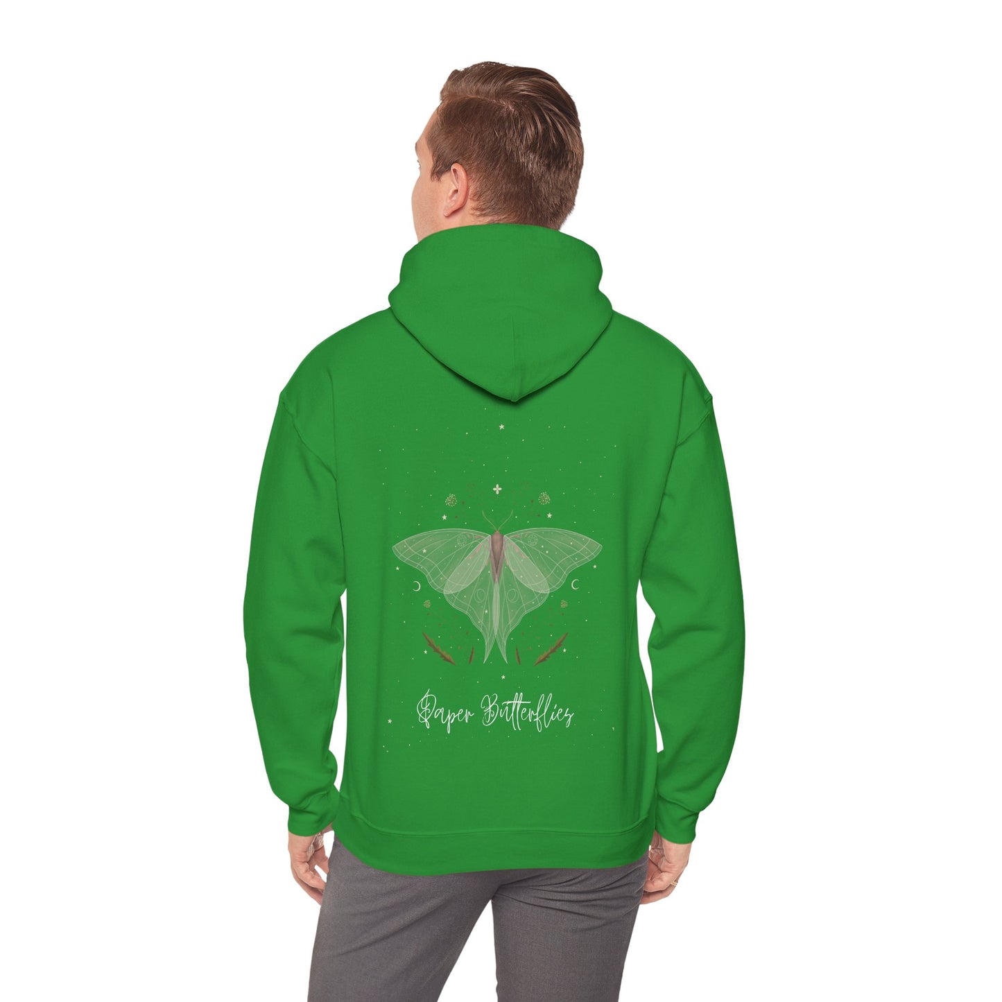 Paper Butterflies Fancy Unisex Heavy Blend Hooded Sweatshirt
